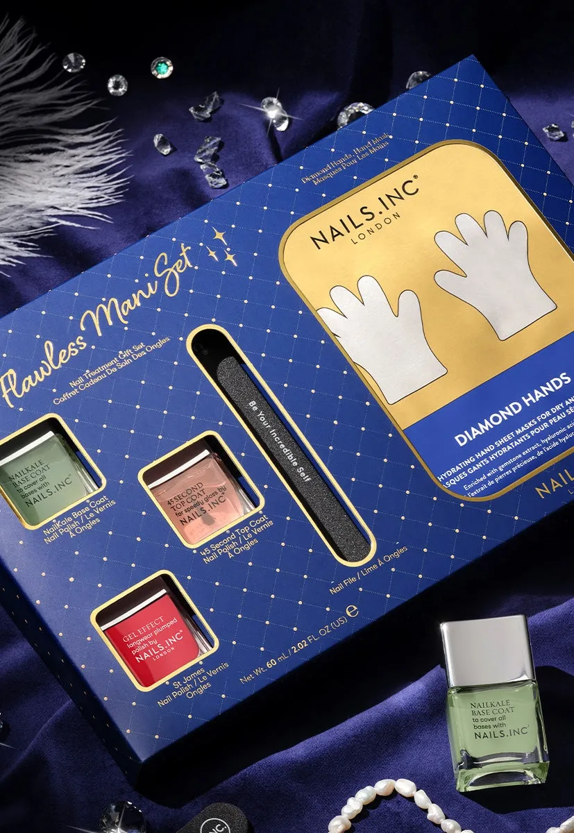 Nails Inc Flawless Mani neglepleiesett gaveeske styrkende