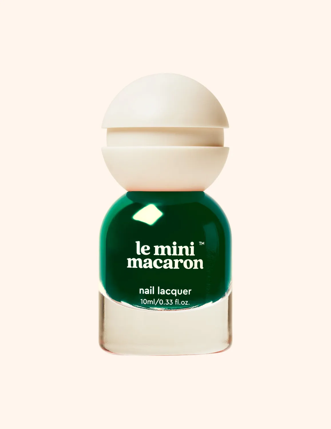 Le Mini Macaron Le Sweet Emerald Green neglelakk 10 ml dyp grønn