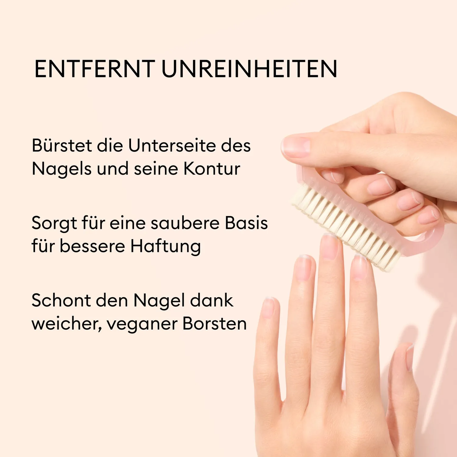 Manucurist Nail Brush neglebørste myke buster
