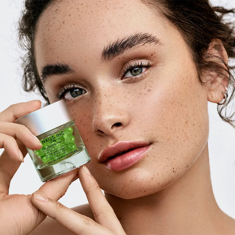 Nails Inc NailKale Superfood negleoljekapsler fuktgivende