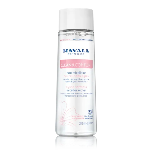 Mavala Clean & Comfort Alpine Softness micellarvann mild