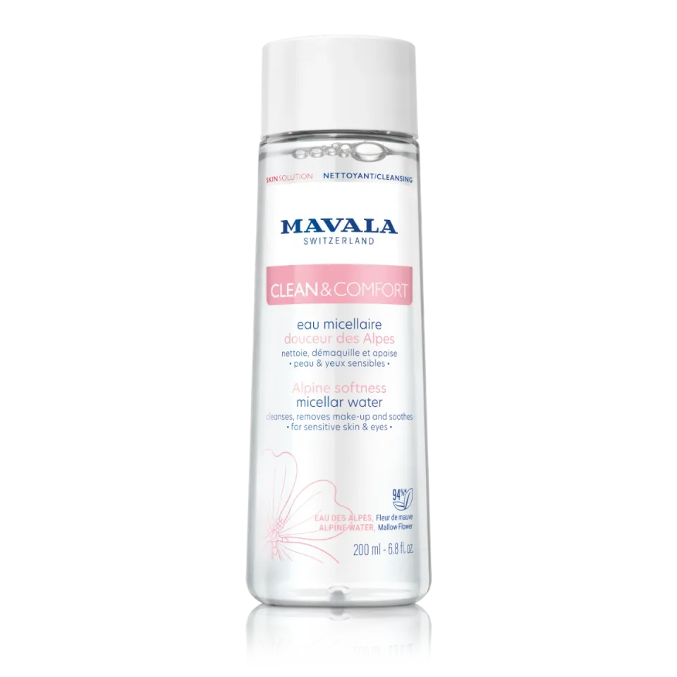 Mavala Clean & Comfort Alpine Softness micellarvann mild