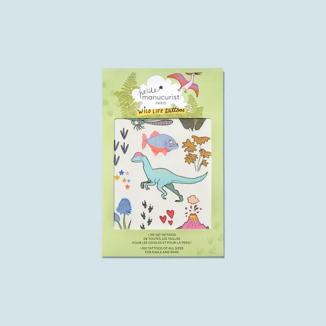 Manucurist Wild Life negletattoos barn dyr 100% vill stil