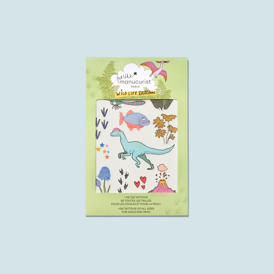 Manucurist Wild Life negletattoos barn dyr 100% vill stil