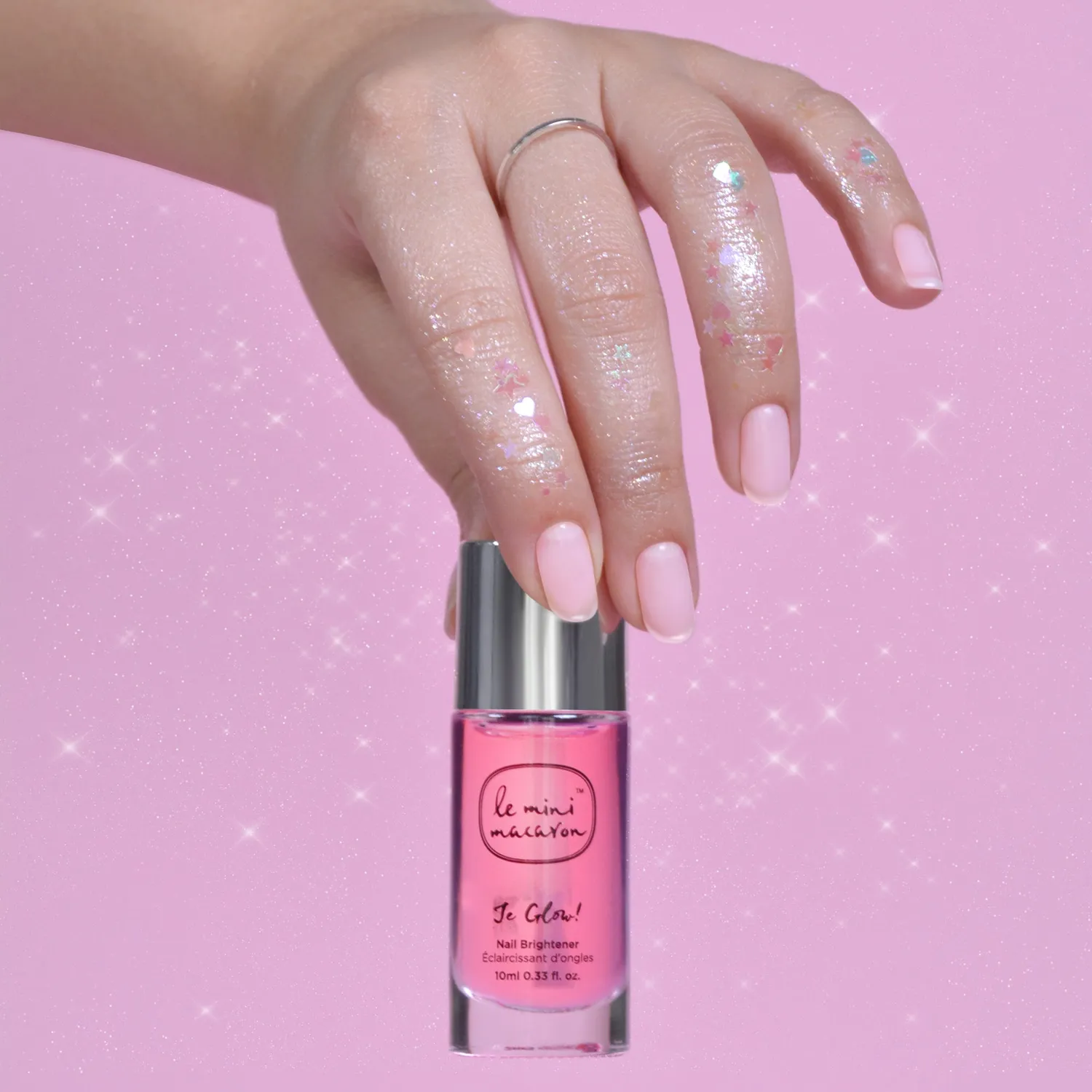 Le Mini Macaron Je Glow neglelakk 10 ml brightener