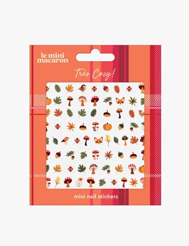 Le Mini Macaron Très Cozy negleklistremerker høst