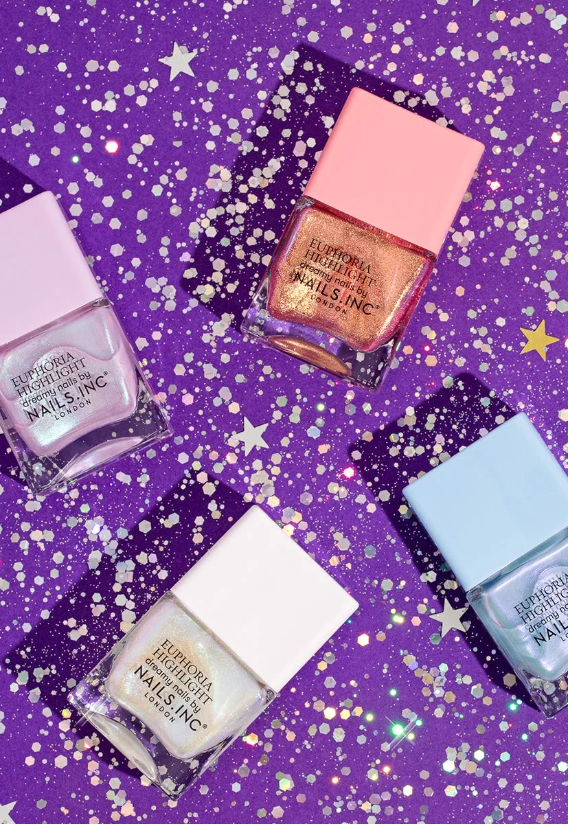 Nails Inc London Euphoria Highlight neglelakk sett 4-pk skimmer