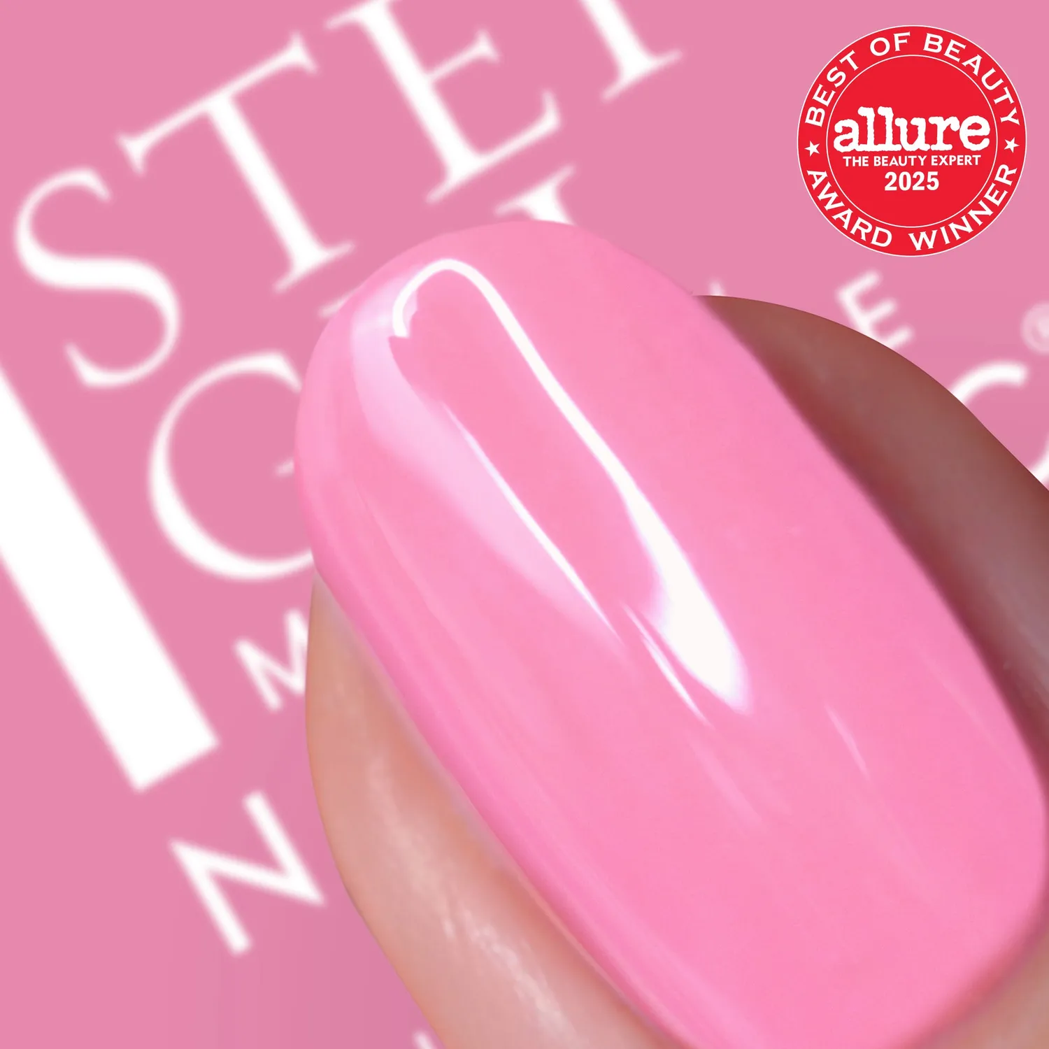 Nails Inc It's Topless Miley neglelakk rosa lang holdbarhet