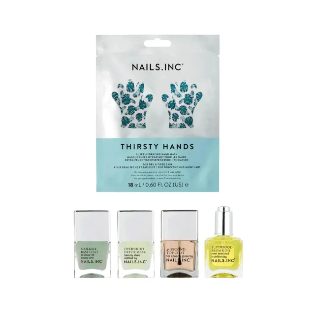 Nails Inc Nail Superheroes neglepleiesett 5-delers styrke