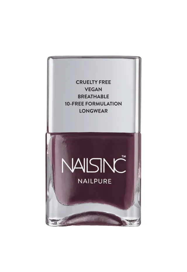Nails Inc NailPure Fashion Therapy rød neglelakk