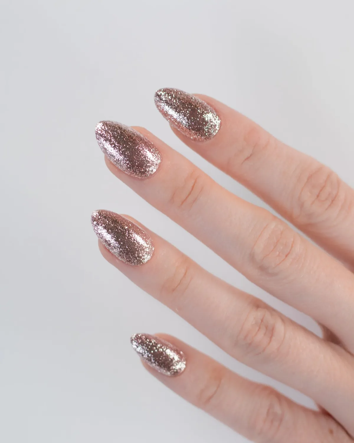 Light Elegance ButterBling Pink Champagne gel neglelakk roségull