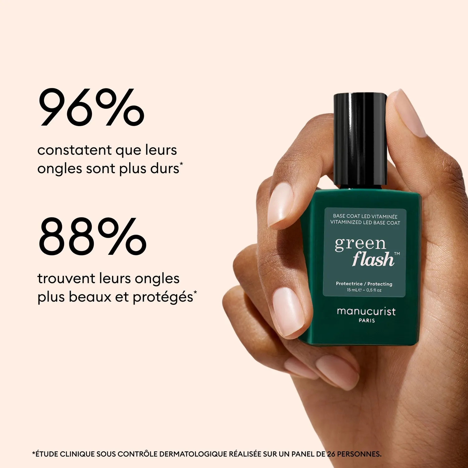 Manucurist Green Flash Vitamin Base Coat underlakk