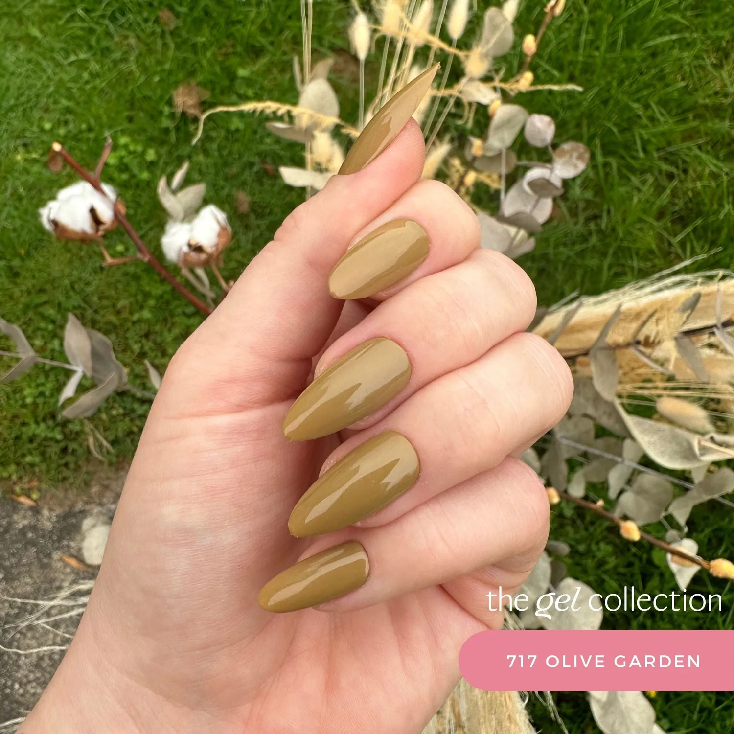 The Gel Collection Gel Polish 717 Olive Garden gellakk 10ml