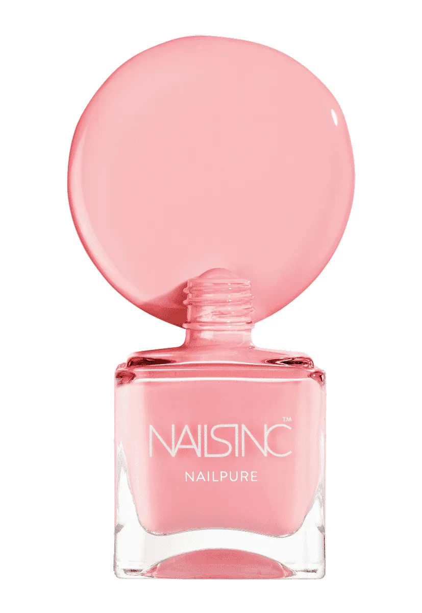 Nails Inc NailPure Mayfair Mansion Mews neglelakk rosa