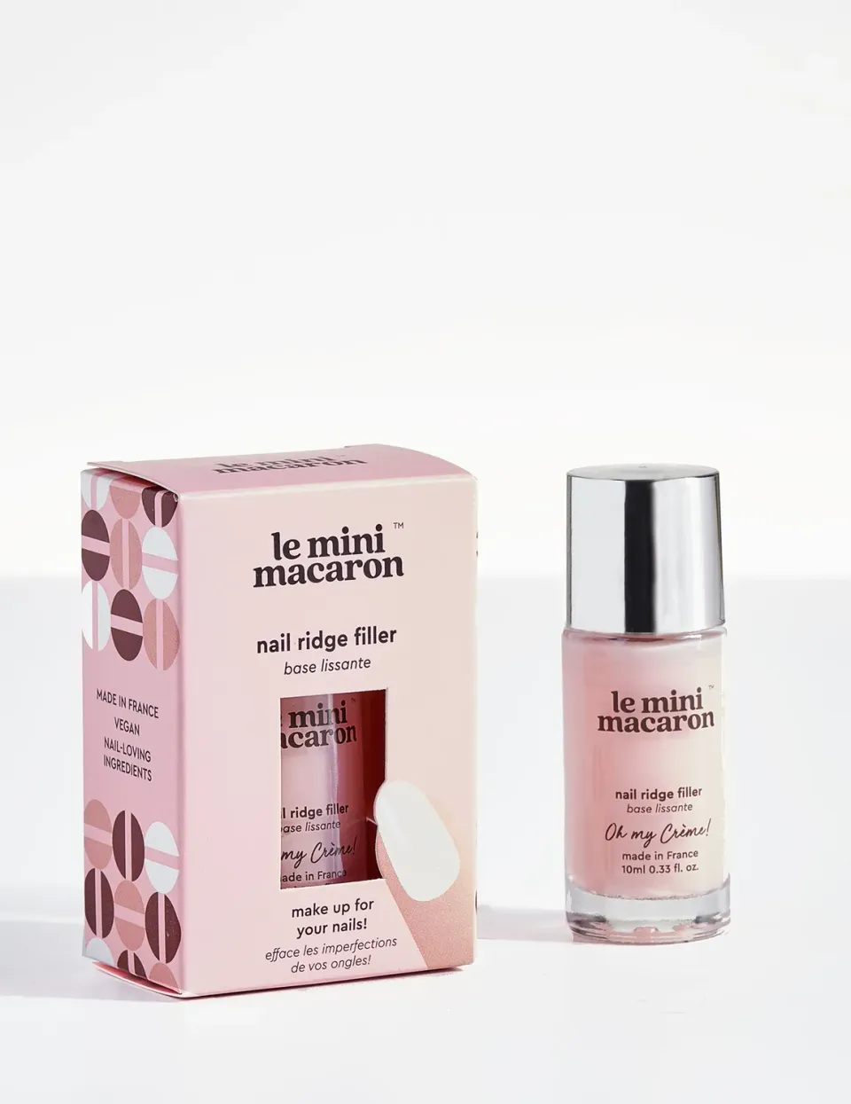 Le Mini Macaron Oh My Creme rillefyller 10 ml lys rosa