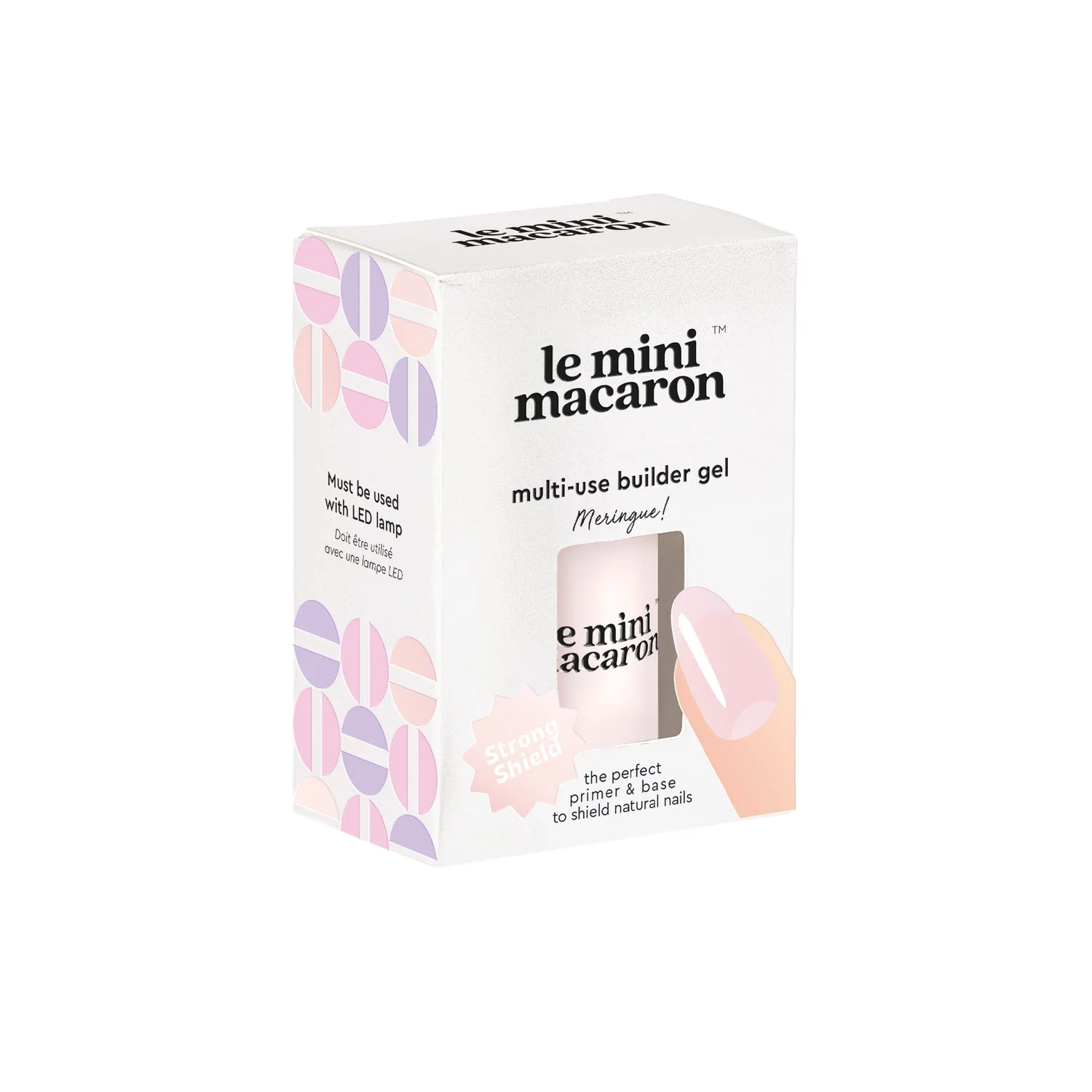 Le Mini Macaron Meringue builder gel 8,5 ml transparent