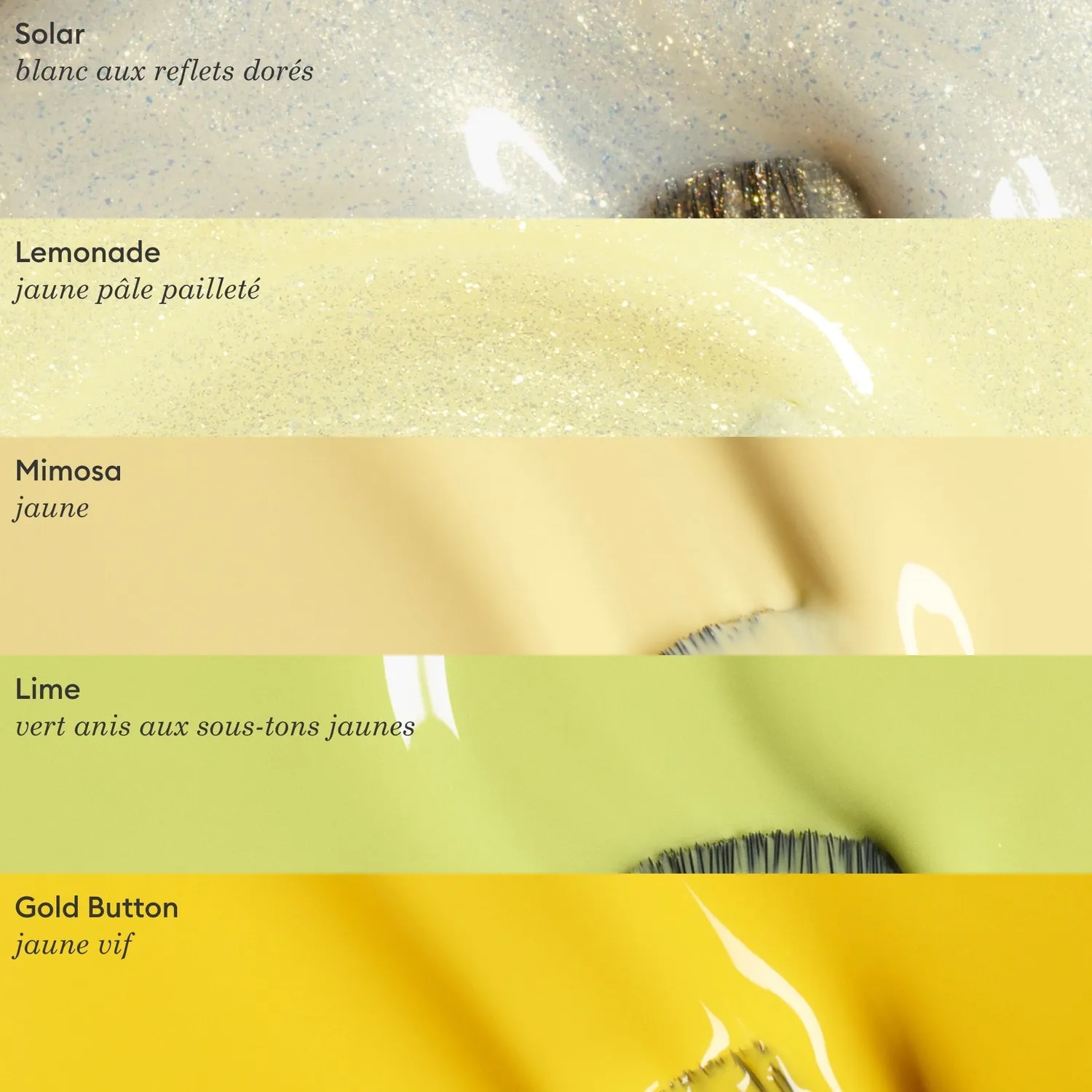 Manucurist Green neglelakk Gold Button knallgul