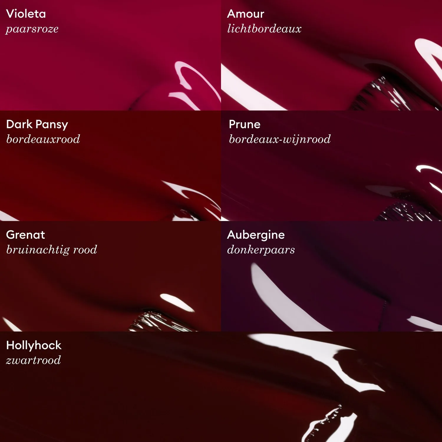 Manucurist Green Flash Prune gellakk bordeaux