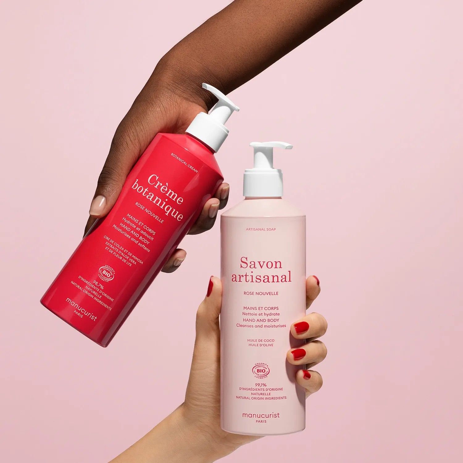 Manucurist Duo Rose Nouvelle håndpleiesett rose
