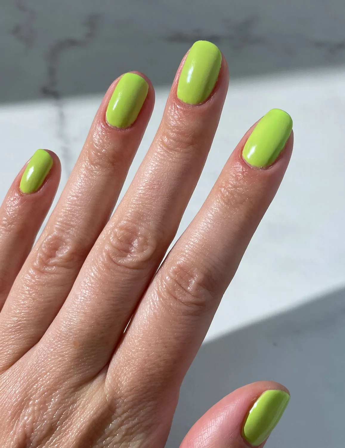 Le Mini Macaron Lime geleneglelakk 8,5 ml limegrønn
