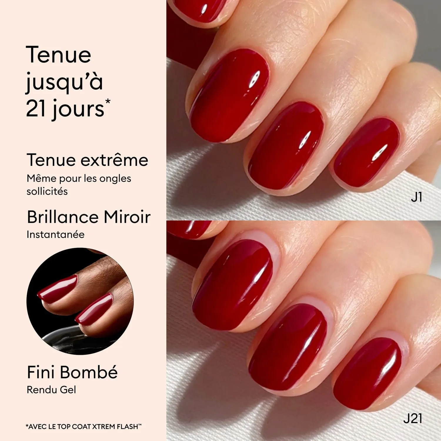 Manucurist Xtrem Flash Chestnut gelsett 36W