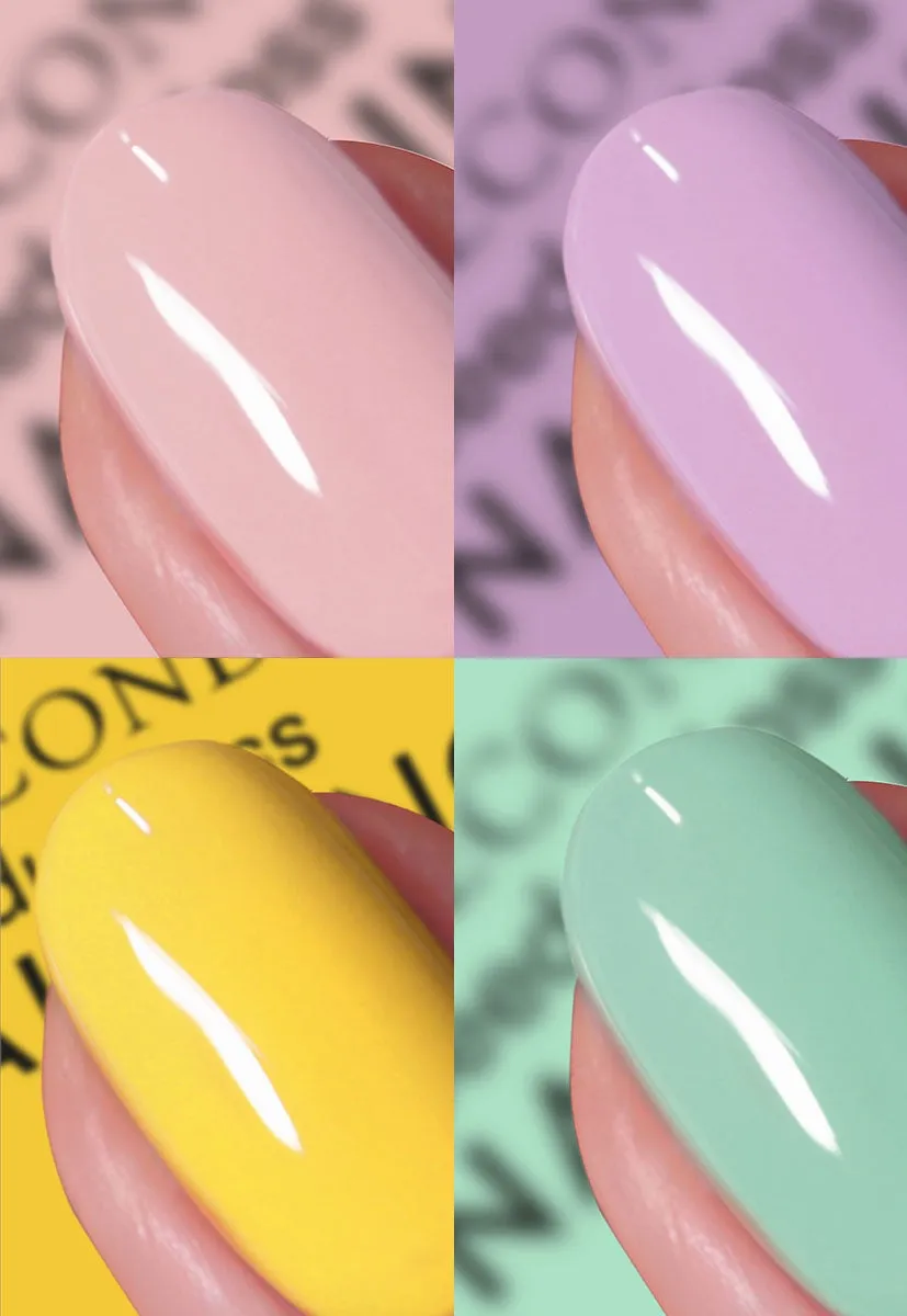 Nails Inc Speedy Spring neglelakksett 4-pakning pastell