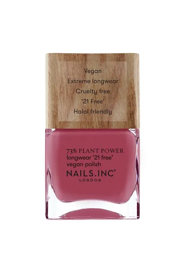 Nails Inc Plant Power Stay Sustainable neglelakk grønn