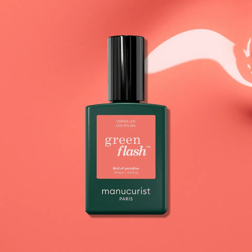 Manucurist Green Flash Bird of Paradise neglelakk korall