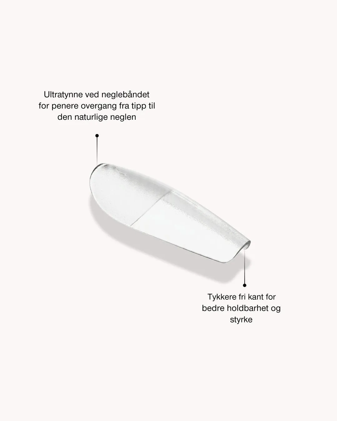 The Gel Collection Gel Tips startsett forlengelse 21FREE
