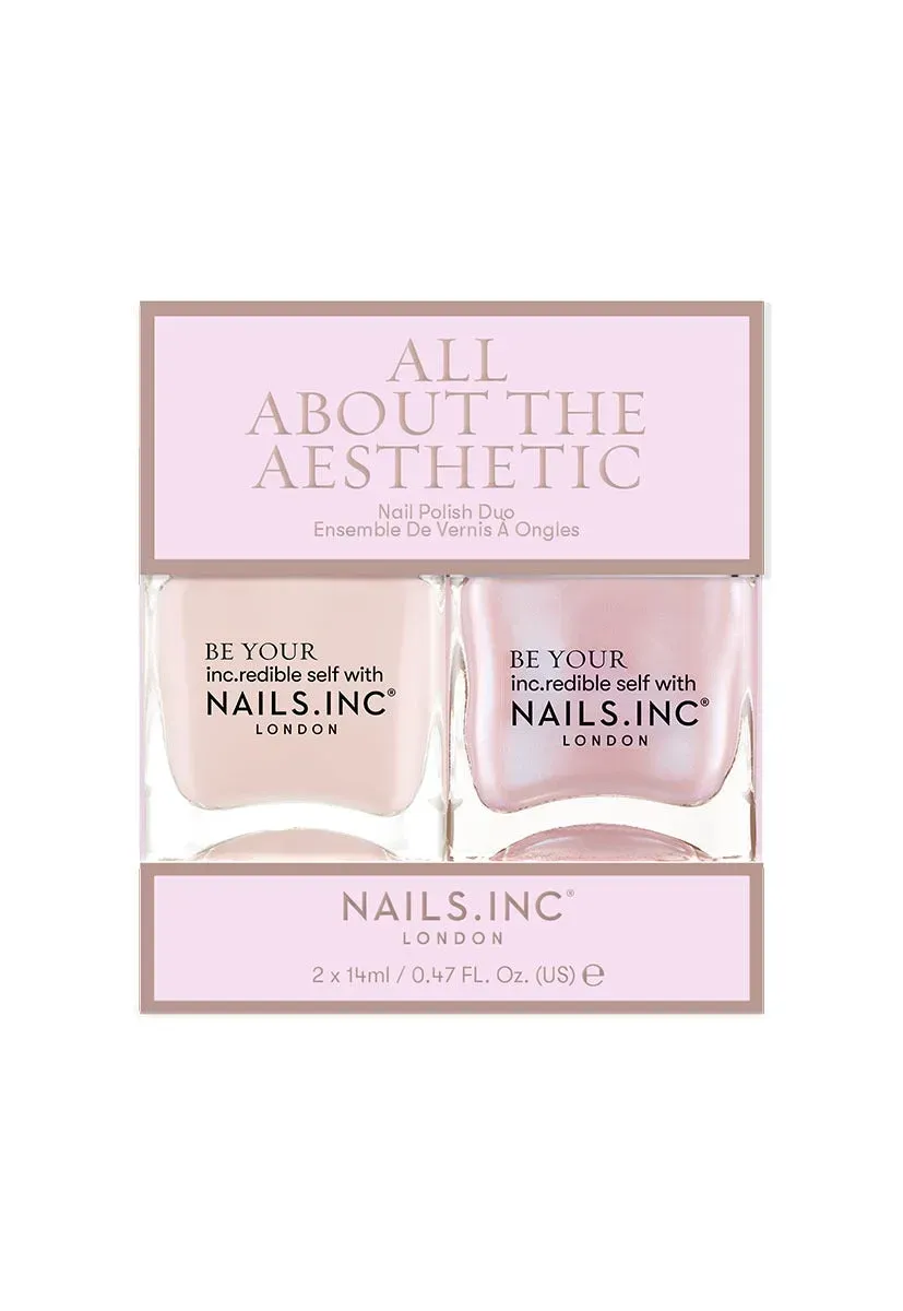 Nails Inc All About The Aesthetic neglelakkduo 2-pakning