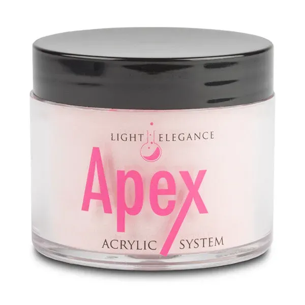 Light Elegance Apex Ideal Pink akrylpulver 45 g rosa
