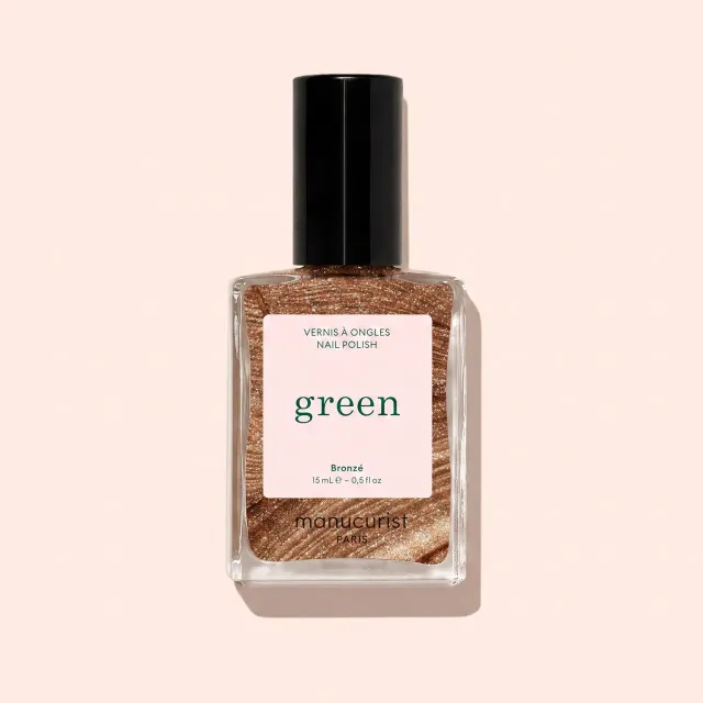 Manucurist Green Bronzé neglelakk kobberglitter