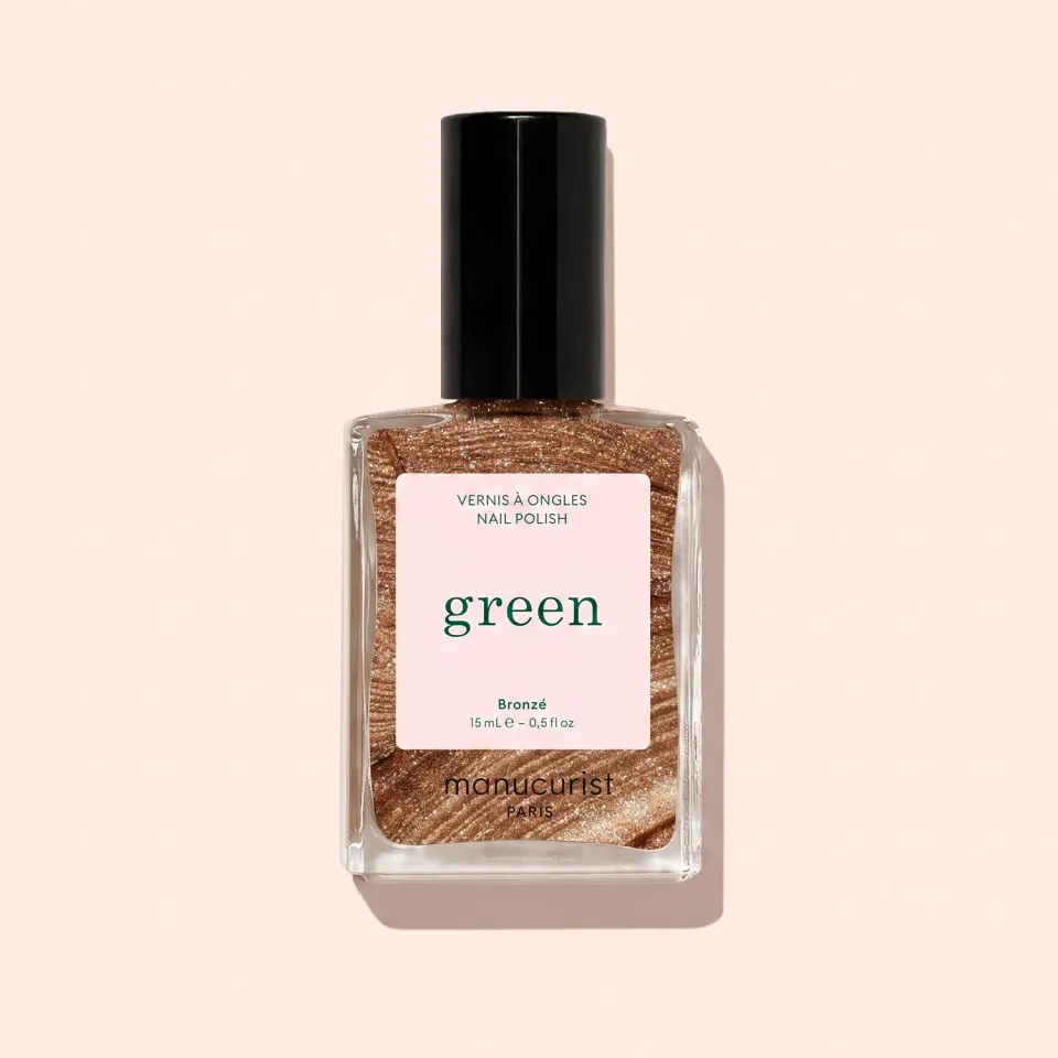 Manucurist Green Bronzé neglelakk kobberglitter