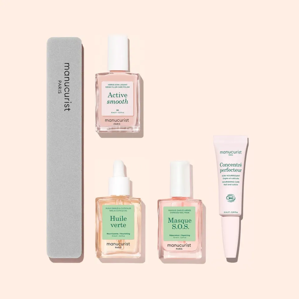 Manucurist Ultimate Routine neglesett rillede negler