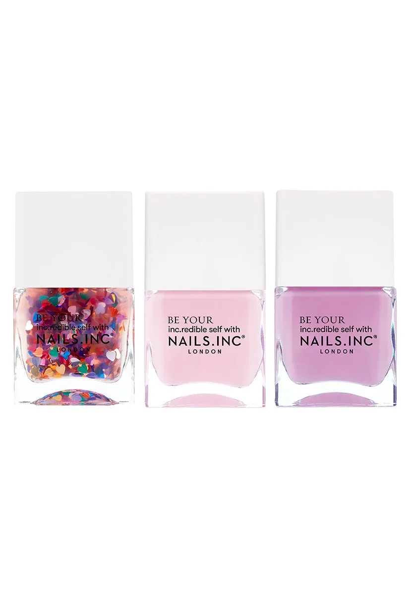 Nails Inc London Mani Calling neglelakksett 3-pakning
