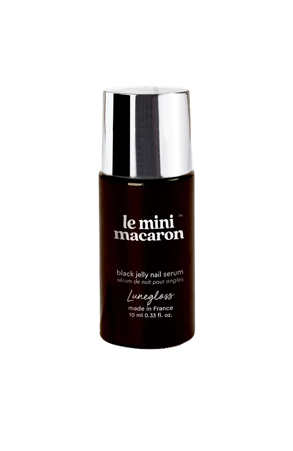 Le Mini Macaron Lunegloss negleserum black jelly 10 ml