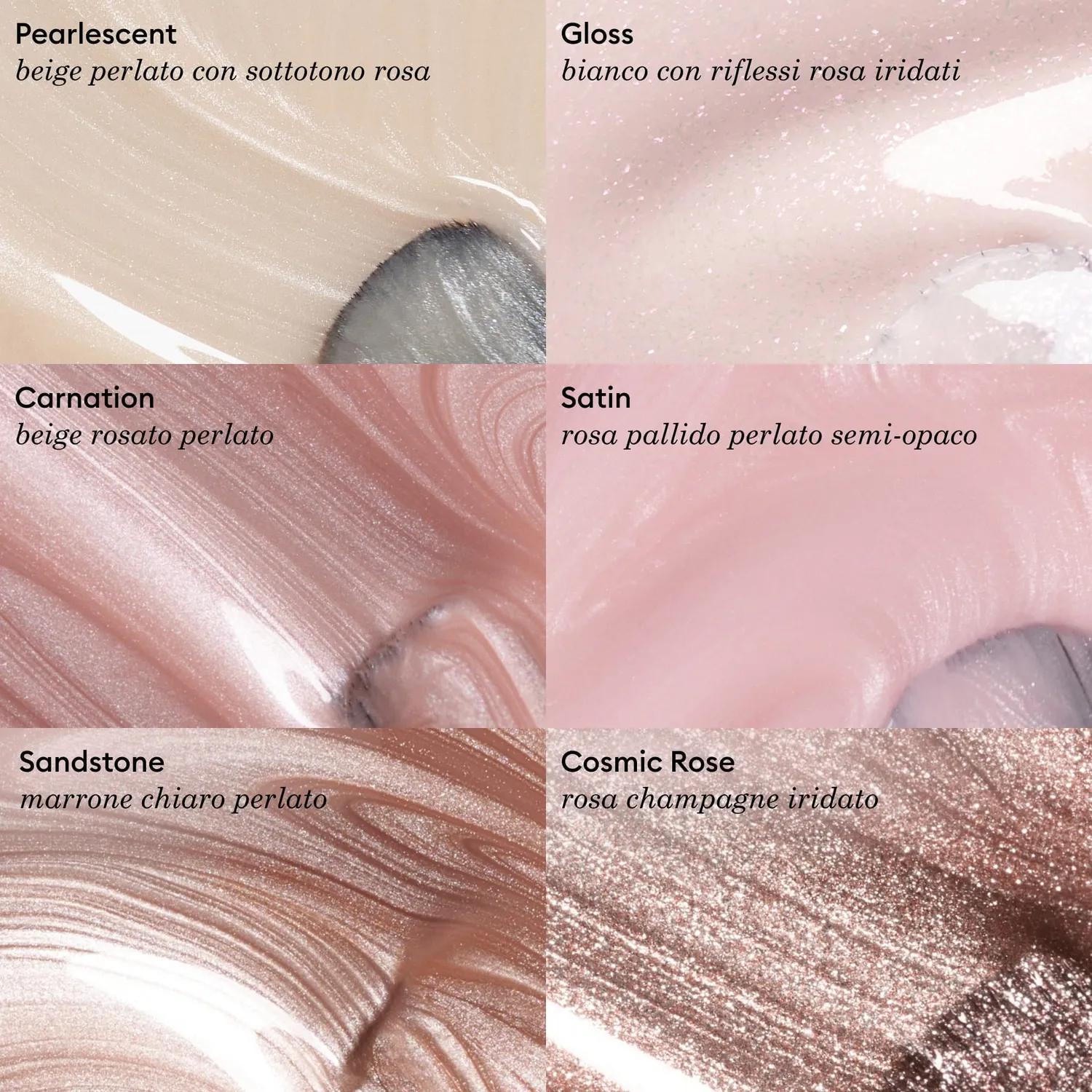 Manucurist Green Flash Cosmic Rose neglelakk skimmerrosa