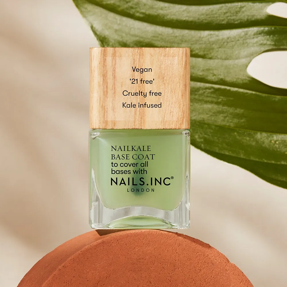 Nails Inc Plant Power NailKale underlakk plantebasert vegansk