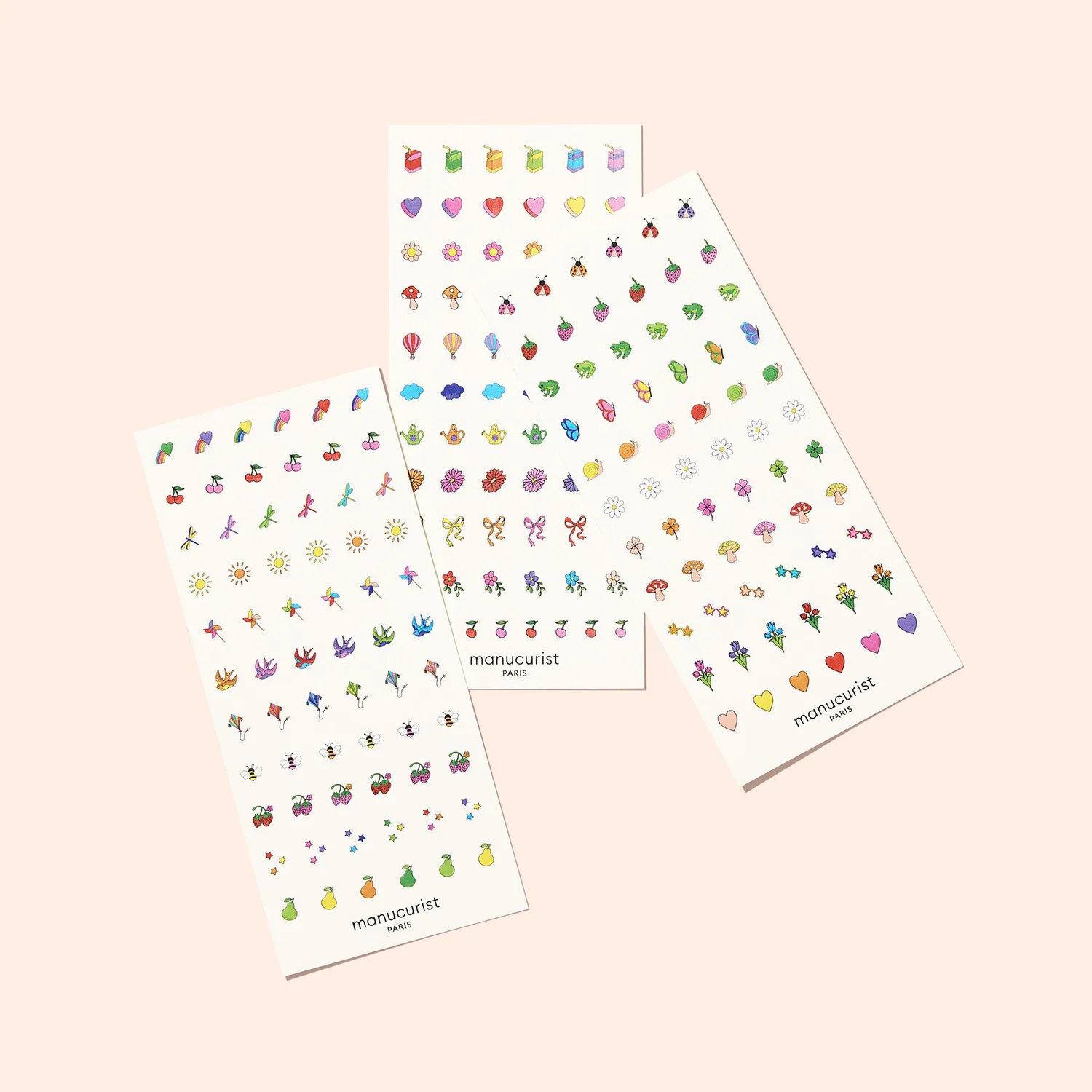 Manucurist Nail Art Summer negleklistremerker sommerdesign