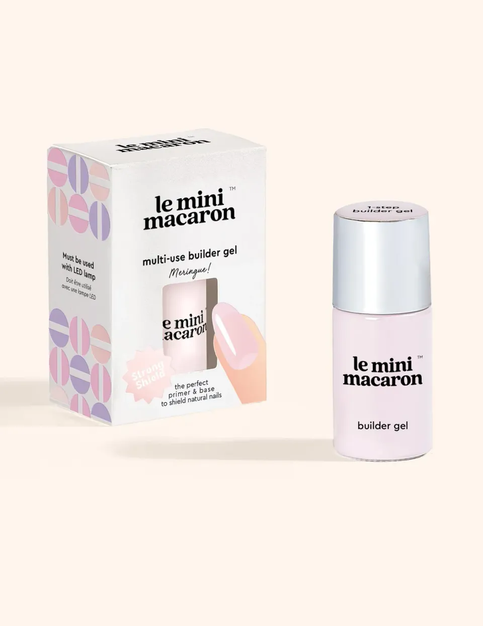 Le Mini Macaron Meringue builder gel 8,5 ml transparent