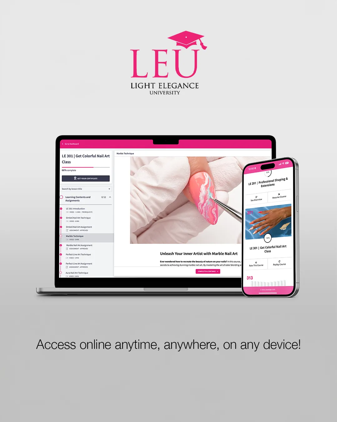 Light Elegance LE 301 Get Colorful neglekurs online