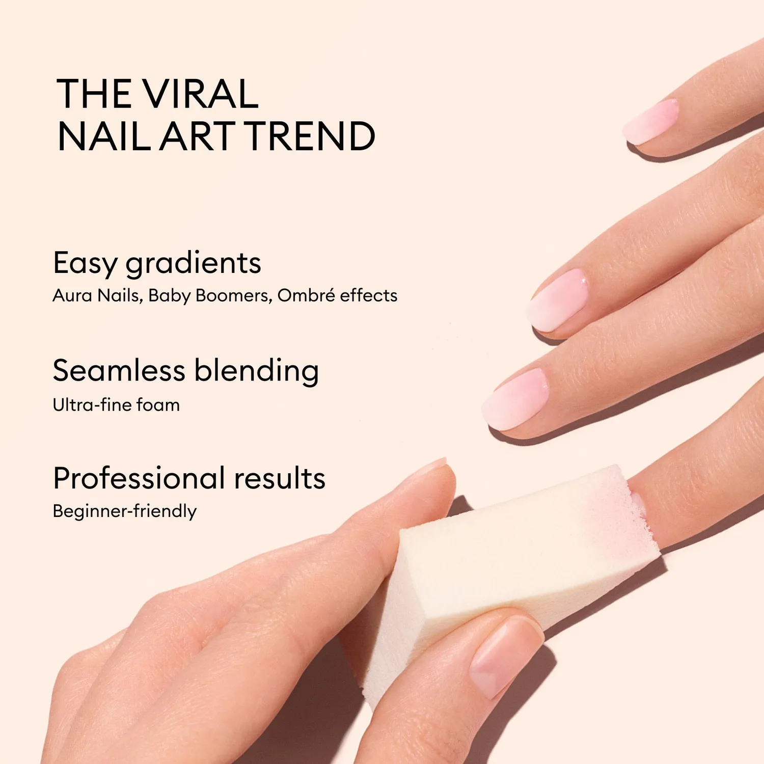 Manucurist Nail Art Sponges neglesvamp 4 stk gradient