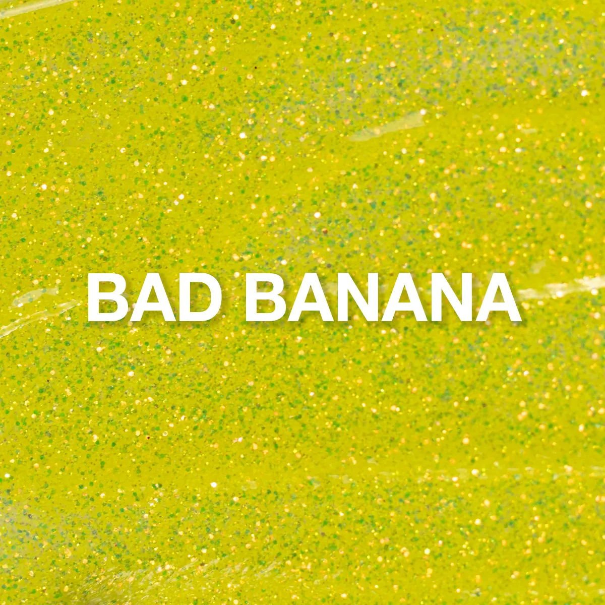 Light Elegance Bad Banana glittergel 10 ml neongul