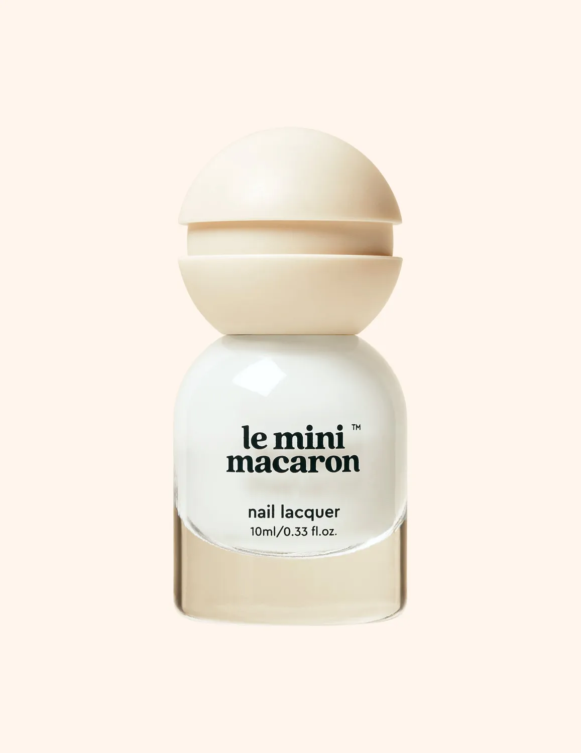 Le Mini Macaron Le Sweet Milkshake neglelakk 10 ml hvit