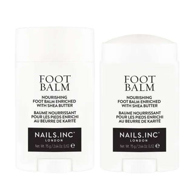 Nails Inc London Foot Balm Duo fotpleiesett 2 balsam