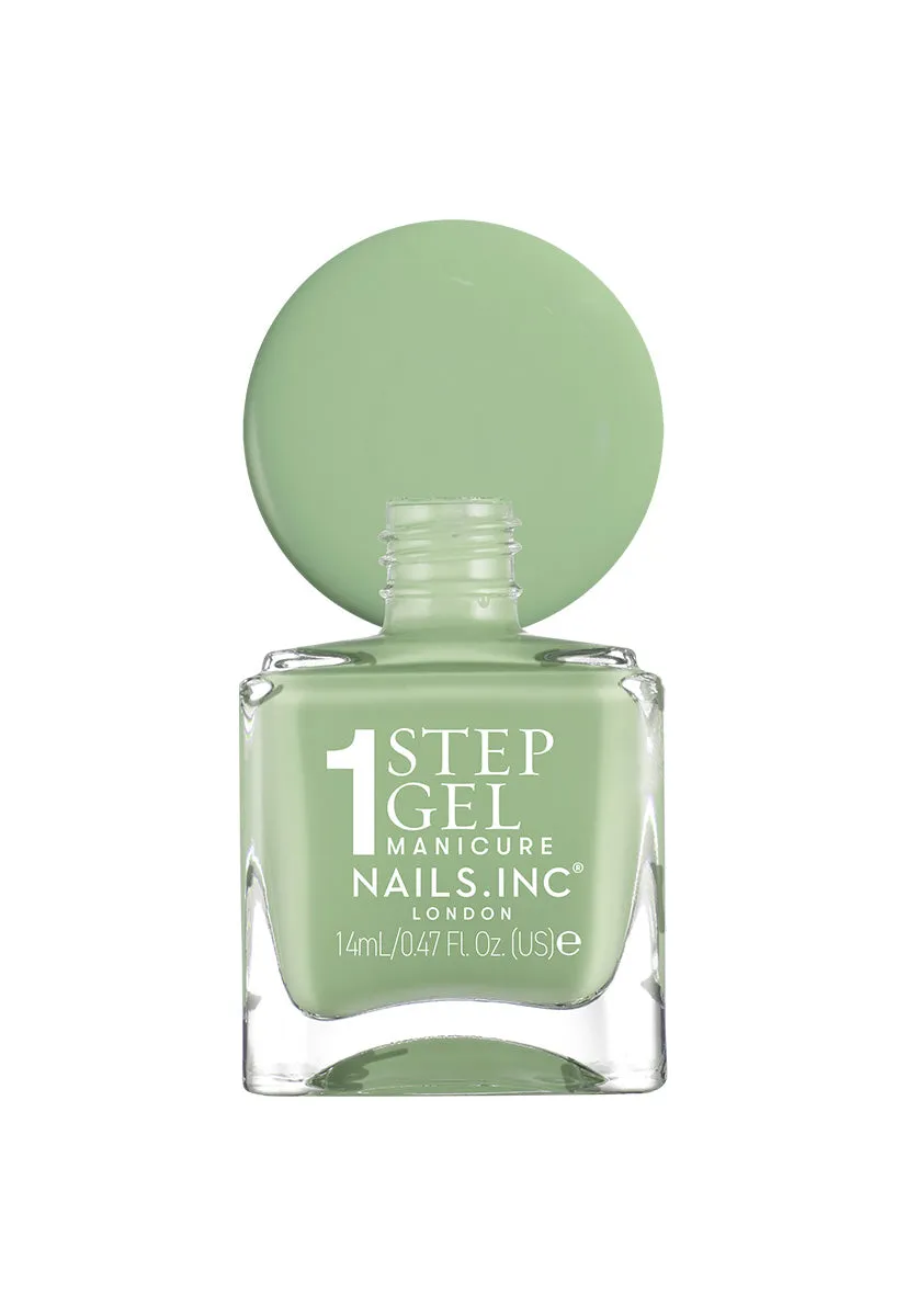 Nails Inc It's Topless Iris neglelakk 1-step gel blank