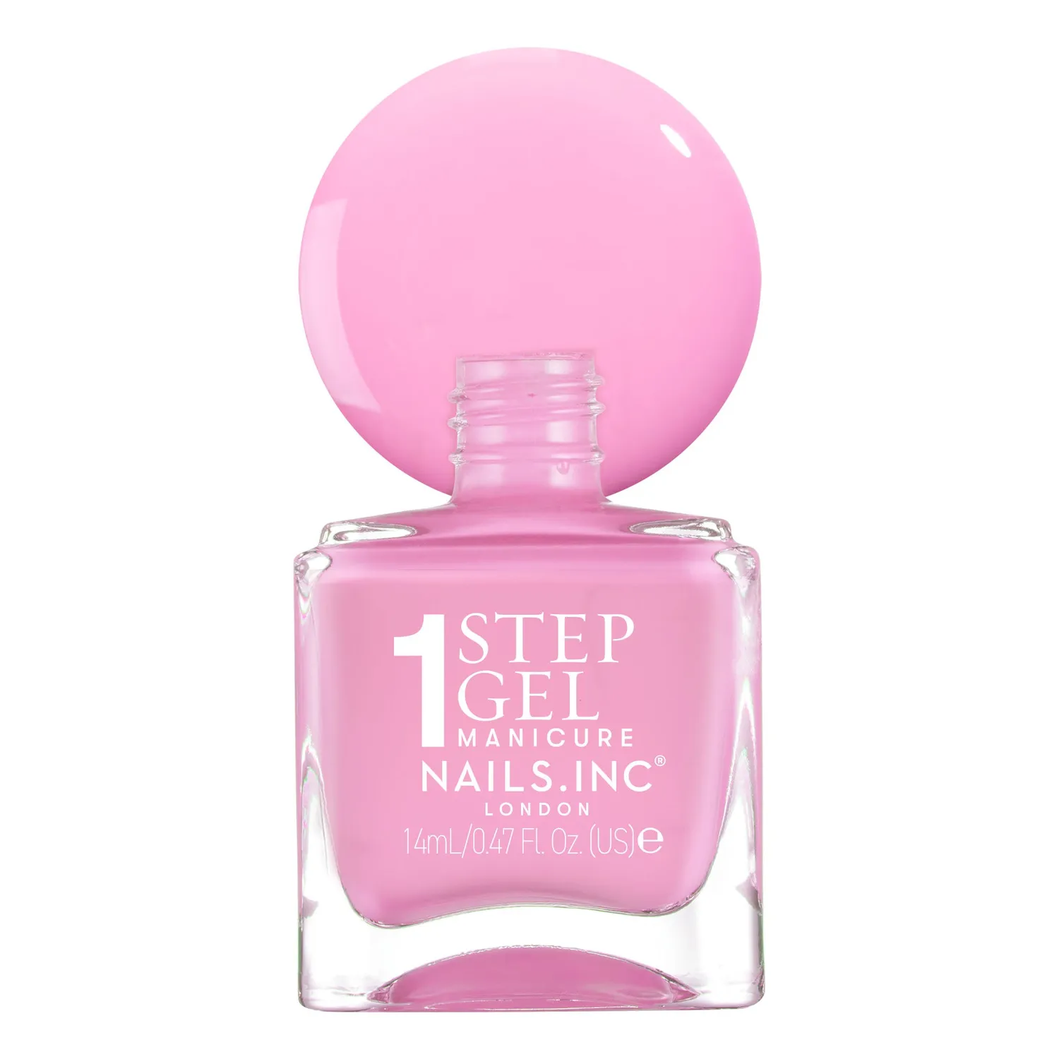 Nails Inc It's Topless Jessica neglelakk 1-step gel