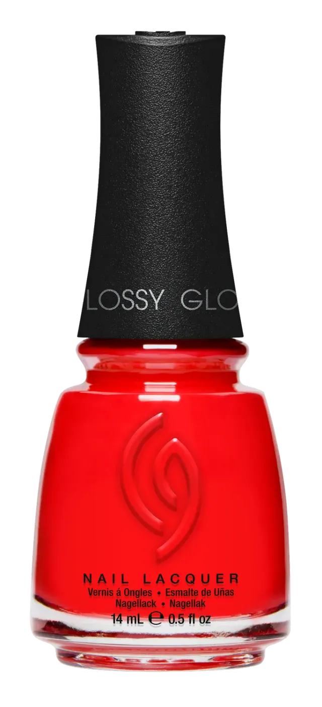 China Glaze Flame-Boyant neglelakk 14 ml oransjerød