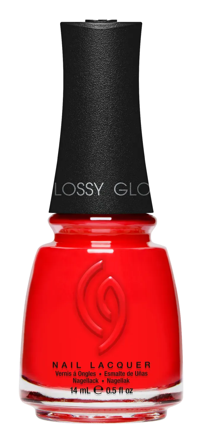 China Glaze Flame-Boyant neglelakk 14 ml oransjerød