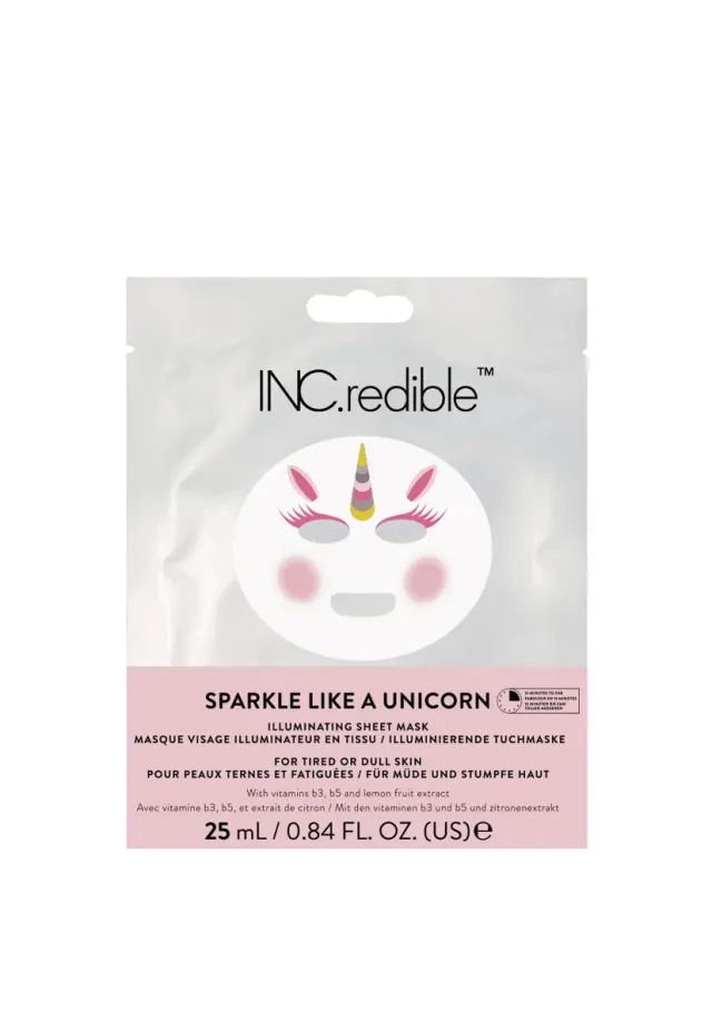 Nails Inc London Sparkle Like A Unicorn ansiktsmaske glød